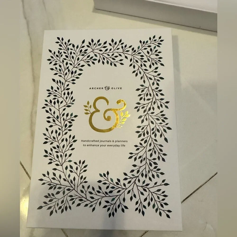 Archer and olive  Cream Dot Grid Notebook#21